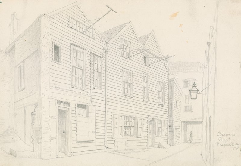 Brewer&39;s Court，Bedfordbury，St Martin&39;s Lane，London 作者 约翰·菲利普·埃姆斯利