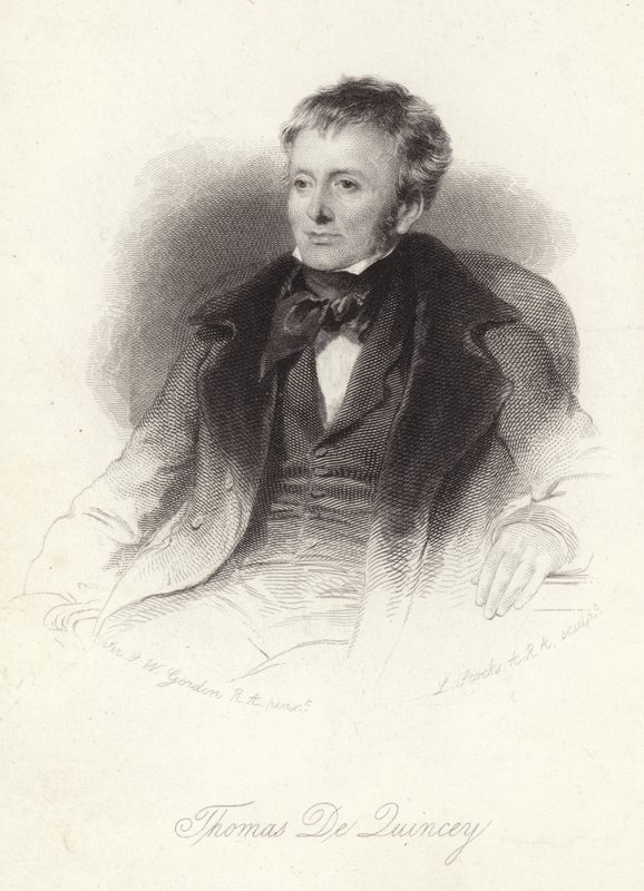 Thomas de Quincey，英文作者 作者 约翰·沃森·戈登