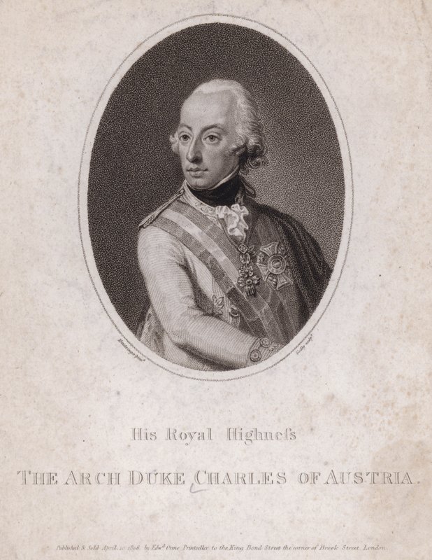 Archduke Charles, Duke of Teschen, Austrian soldier 作者 约瑟夫·克罗辛格