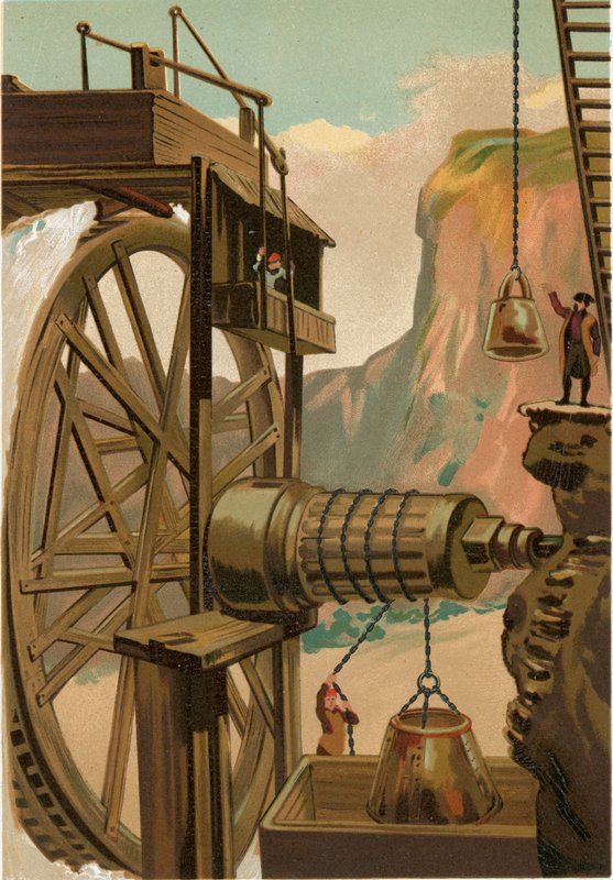 Agricola指挥Freyberg的矿山 作者 Josep或Jose Planella Coromina