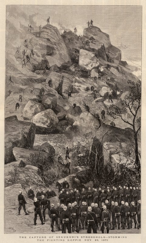 捕获Sekukuni的要塞，攻击战斗Koppie，1879年11月28日 作者 约瑟夫·纳什