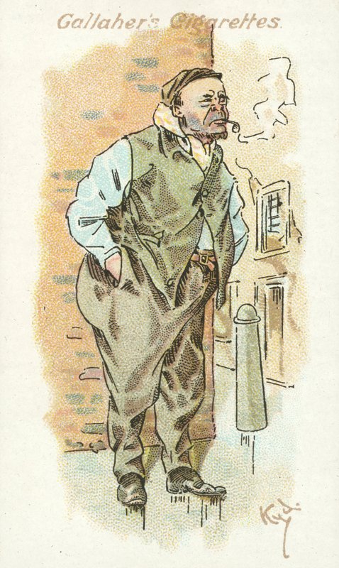 杂草的选民》第 7 期（彩色印刷版） 作者 约瑟夫·克莱顿 (1856-1937) 克拉克