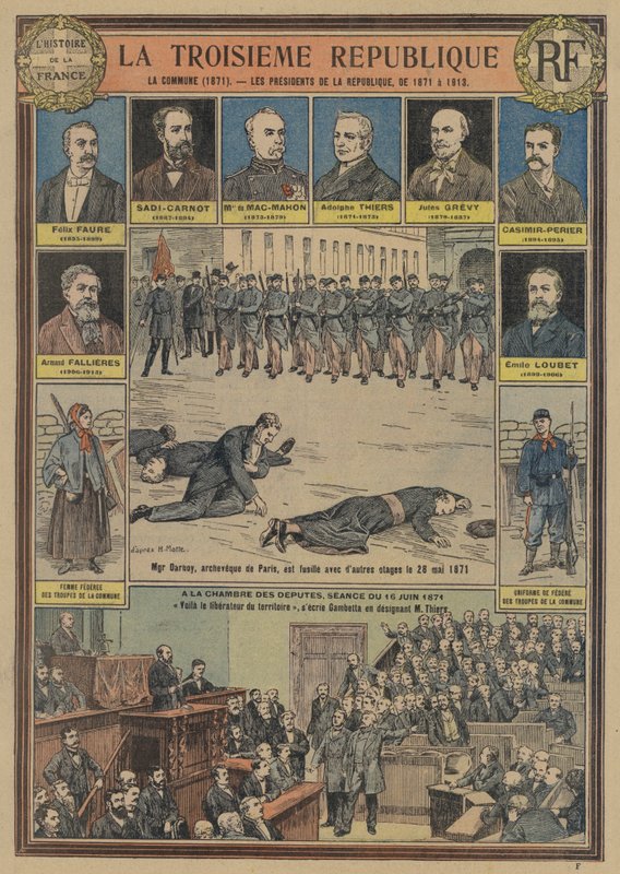 法兰西第三共和国：巴黎公社（1871 年）和共和国总统 作者 约瑟夫·吉拉德