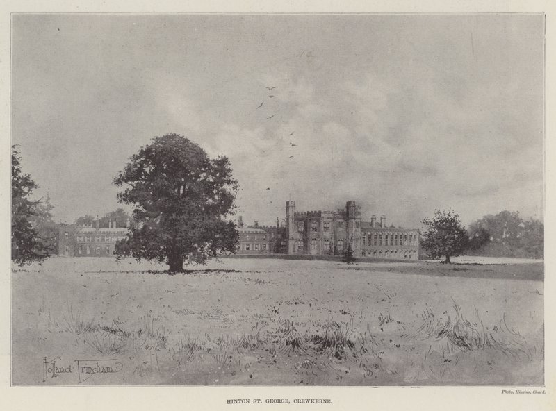 Hinton St George，Crewkerne 作者 约瑟夫·霍兰·特林厄姆