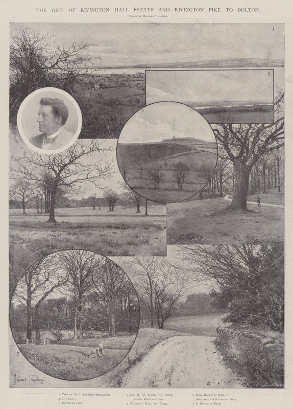 Rivington Hall Estate和Rivington Pike送给Bolton的礼物 作者 约瑟夫·霍兰·特林厄姆