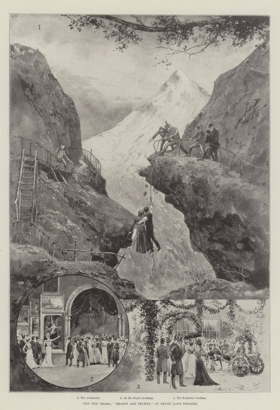 新剧，心灵是特朗普，在Drury Lane剧院 作者 约瑟夫·霍兰·特林厄姆