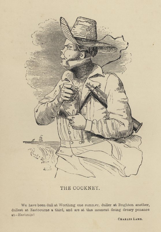 Kenny Meadows: The Cockney (engraving) 作者 约瑟夫·肯尼（后）梅多斯
