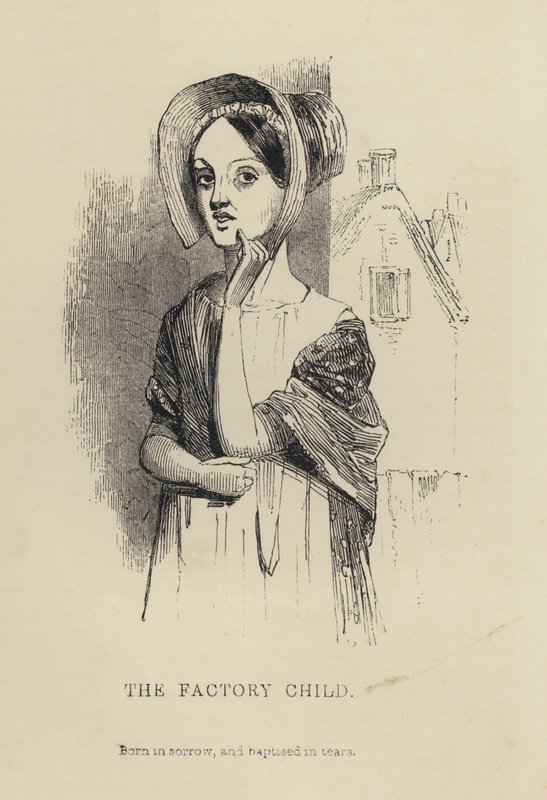 Kenny Meadows: The Factory Child (engraving) 作者 约瑟夫·肯尼（后）梅多斯