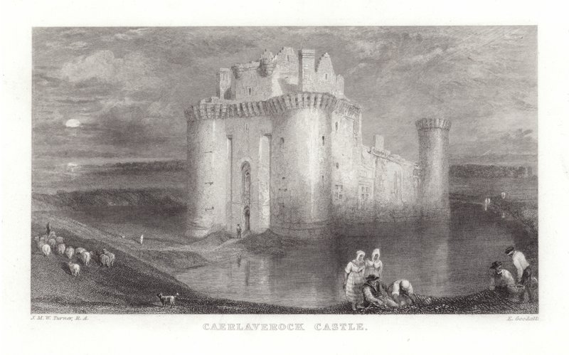 Caerlaverock城堡 作者 约瑟夫·马洛德·威廉·特纳
