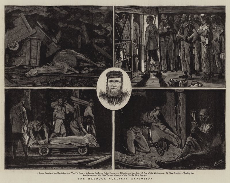 Haydock Colliery Explosion 作者 约瑟夫·纳什