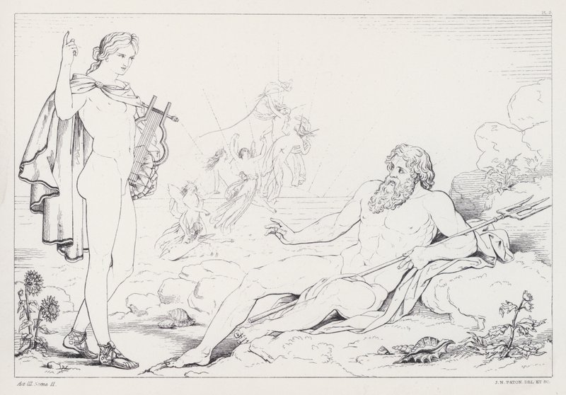Shelleys Prometheus Unbound，Act III，场景2 作者 约瑟夫·诺埃尔·佩顿之后