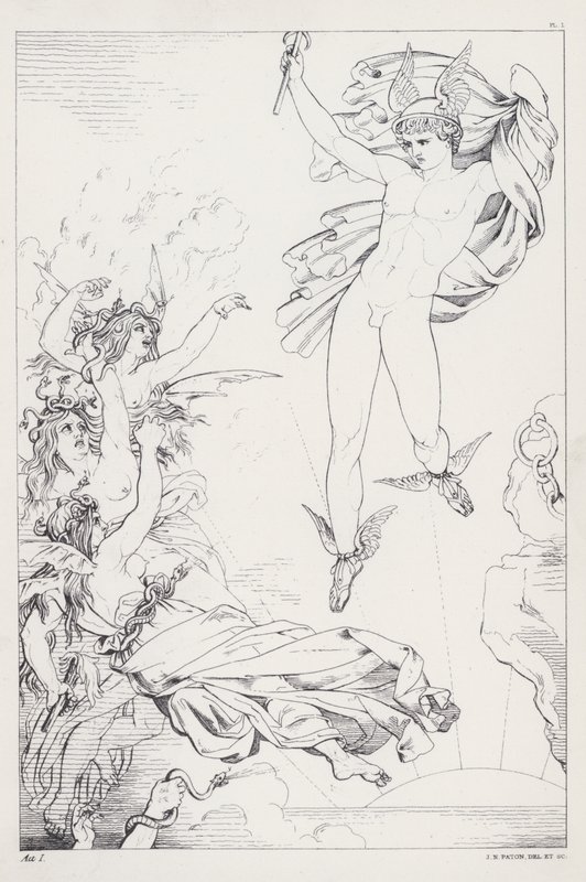 Shelleys Prometheus Unbound，第一幕 作者 约瑟夫·诺埃尔·佩顿之后