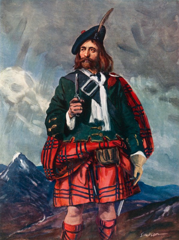 Rob Roy Mac Gregor，1660-1735 作者 约瑟夫·辛普森