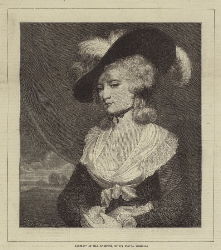 罗宾逊夫人的肖像 作者 约书亚·雷诺兹（Joshua Reynolds）