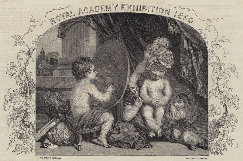 1850年皇家学院展览 作者 约书亚·雷诺兹（Joshua Reynolds）
