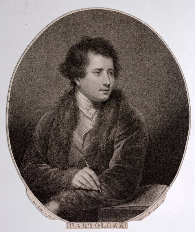 Francesco Bartolozzi, Italian engraver (engraving) 作者 约书亚（之后）雷诺兹