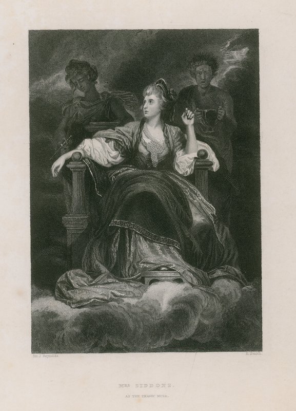 西顿女士是悲剧性的缪斯 作者 约书亚·雷诺兹（Joshua Reynolds）