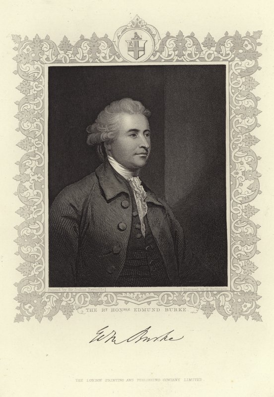 埃德蒙伯克的肖像 作者 约书亚·雷诺兹（Joshua Reynolds）
