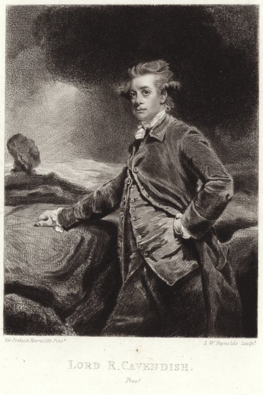 理查德卡文迪什勋爵的肖像 作者 约书亚·雷诺兹（Joshua Reynolds）