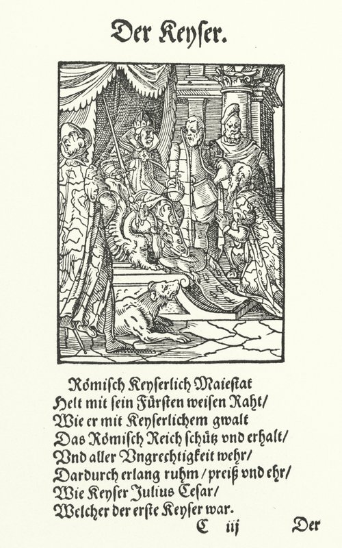 The Emperor (engraving) 作者 约斯特（后）安曼