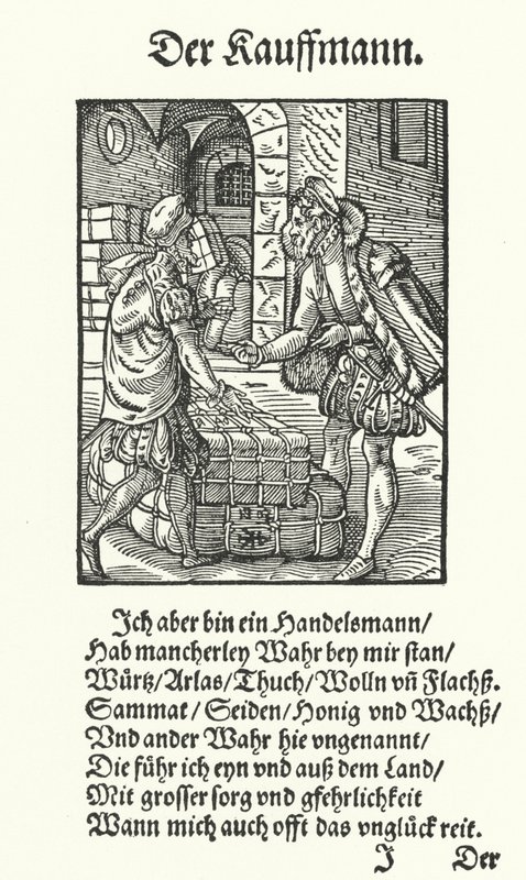 The Merchant (engraving) 作者 约斯特（后）安曼