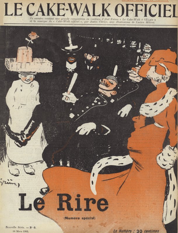 笑的插图 作者 朱尔斯·亚历山大·格鲁恩（Jules Alexandre Gruen）或格伦（Grun）