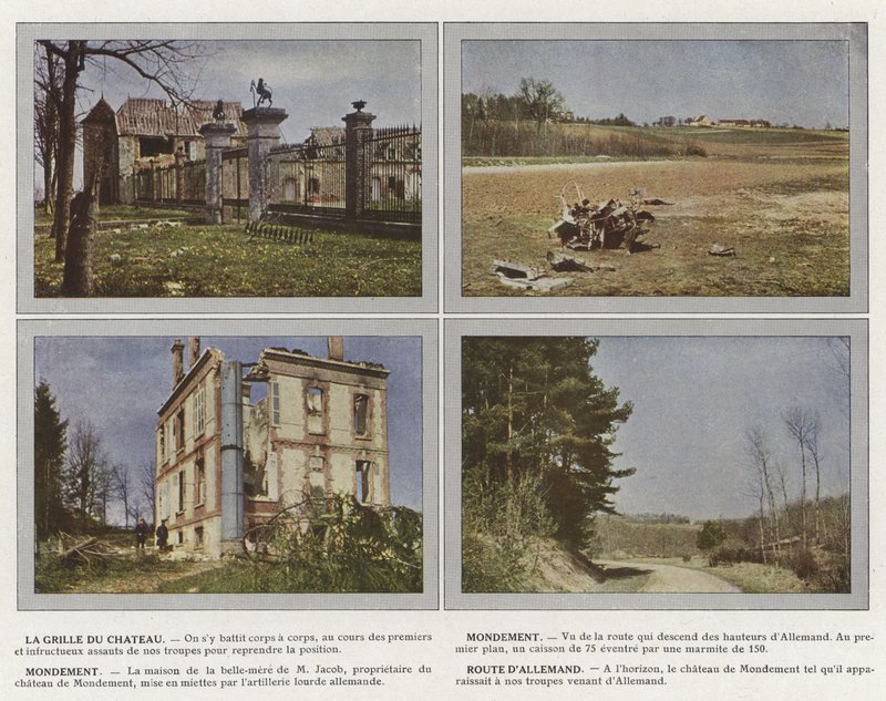 Grille du Chateau，Mondement，Mondement，German Road 作者 朱尔斯·格维斯·考特莱蒙
