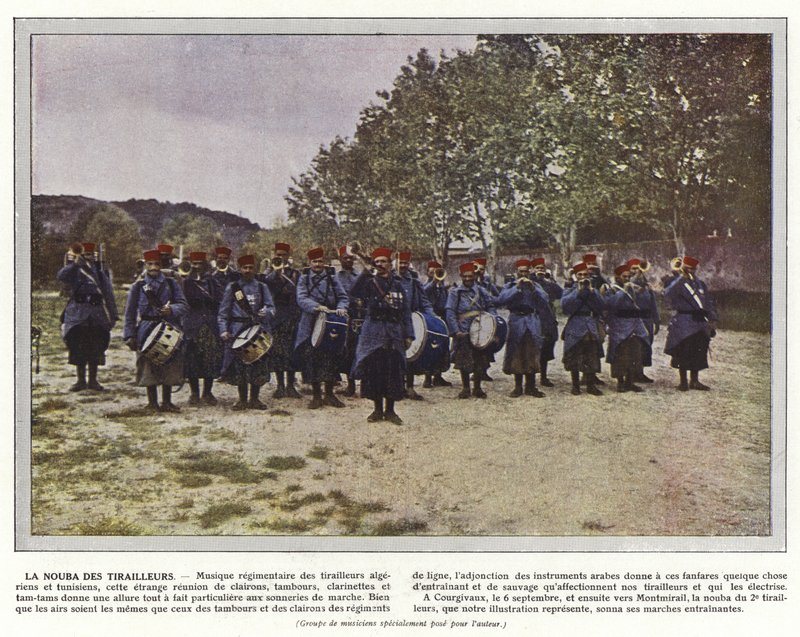Nouba Skirmishers 作者 朱尔斯·格维斯·考特莱蒙