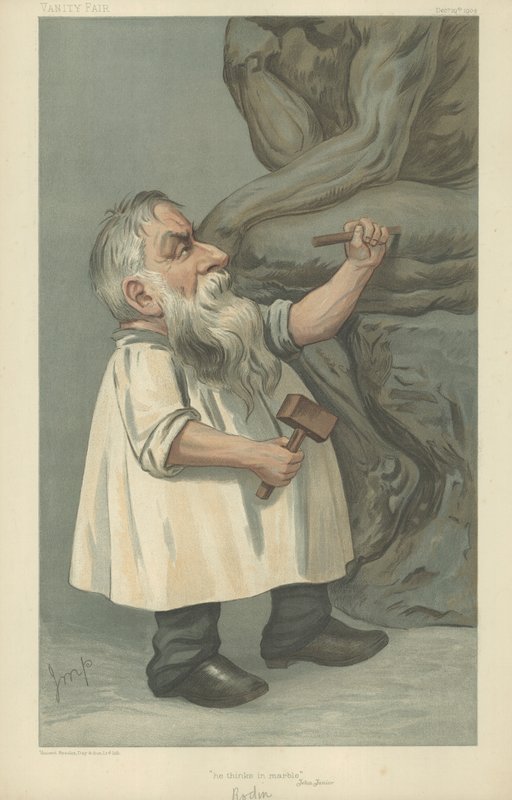 M Auguste Rodin 作者 朱利叶斯·曼德斯·普莱斯