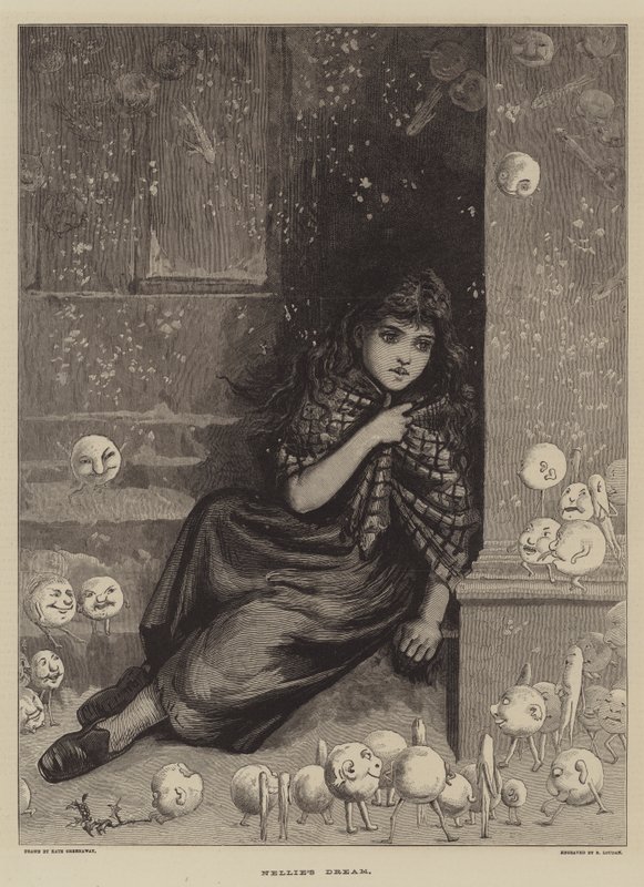在梦中 作者 凯特·格林威（Kate Greenaway）