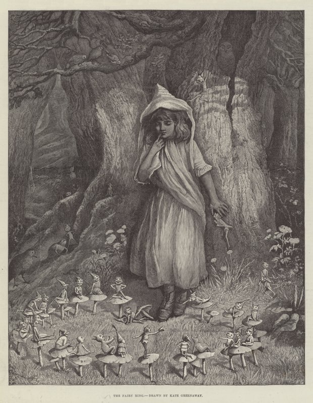仙女戒指 作者 凯特·格林威（Kate Greenaway）