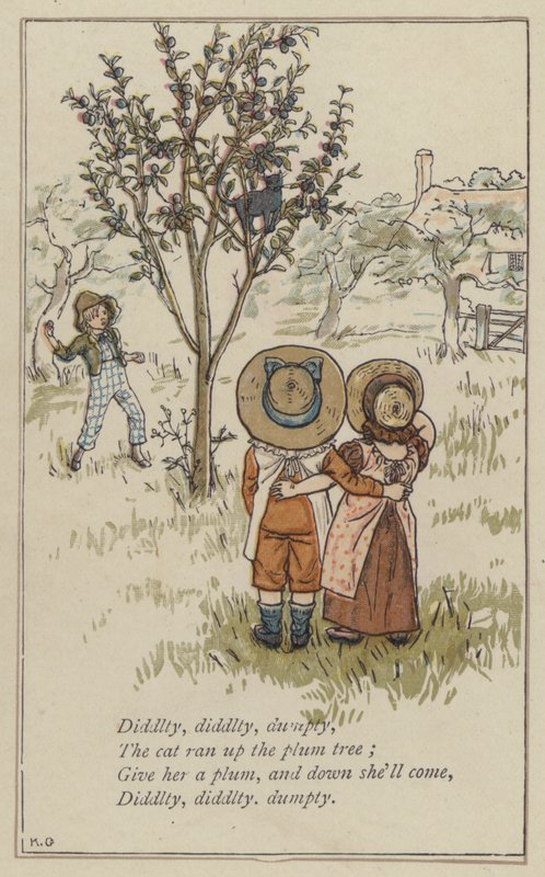 Diddlty，diddlty，dumpty 作者 凯特·格林威（Kate Greenaway）