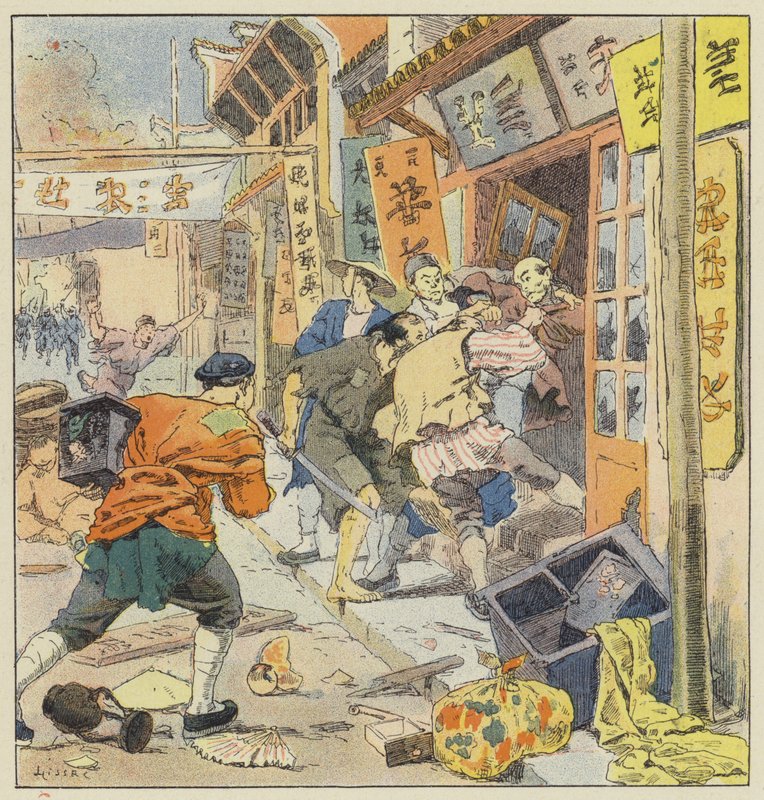 在达尔尼唐人街掠夺 作者 L.马斯派恩