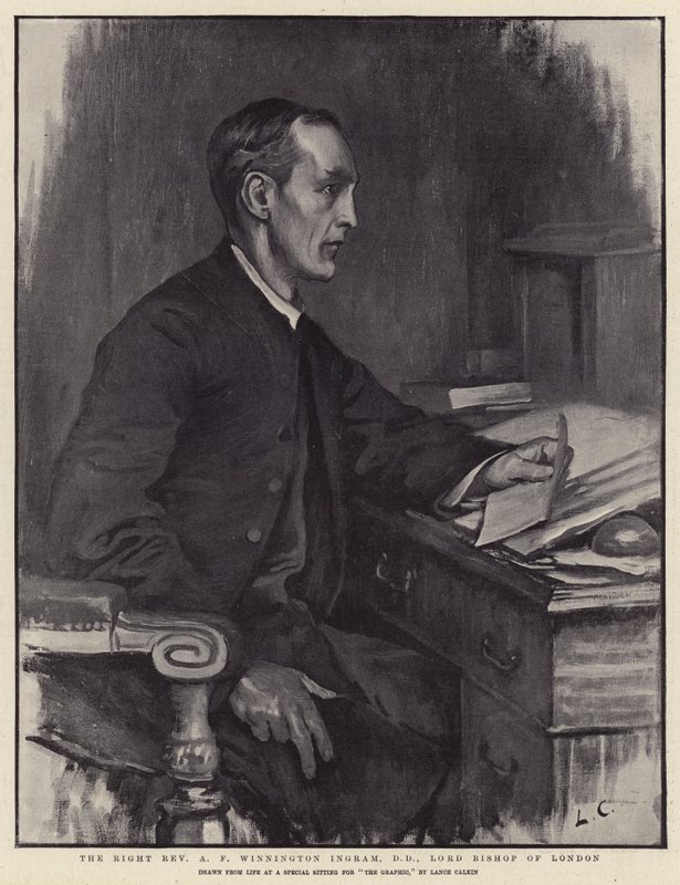 右翼牧师AF Winnington Ingram，DD，伦敦主教 作者 兰斯·卡尔金