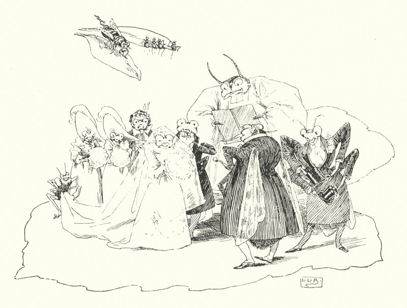 Fiddle-de-dee, fiddle-de-dee（雕刻）。 作者 伦纳德·莱斯利·布鲁克