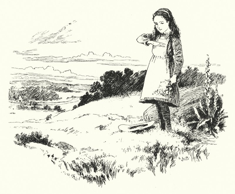 淑女鸟，淑女鸟，飞走回家（雕刻）。 作者 伦纳德·莱斯利·布鲁克