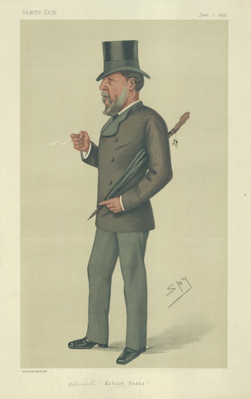 海军上将Augustus Charles Hobart-Hampden 作者 莱斯利·马修·沃德