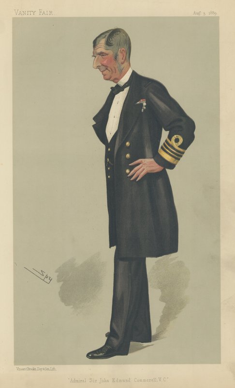 海军上将John Edmund Commerell VC 作者 莱斯利·马修·沃德