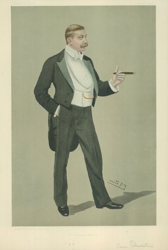 男爵Hermann von Eckardstein 作者 莱斯利·马修·沃德
