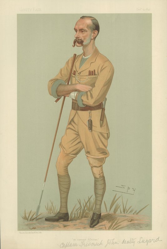 Frederick John Dealtry Lugard上尉 作者 莱斯利·马修·沃德