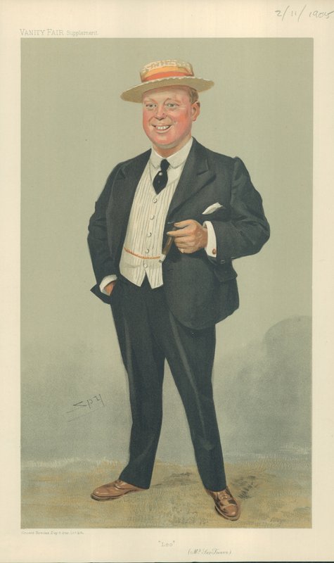Leo Trevor，狮子座，1905年11月2日，名利场漫画 作者 莱斯利·马修·沃德