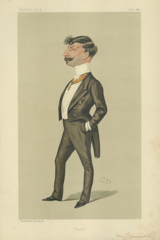 M John Gennadius，希腊部长阁下 作者 莱斯利·马修·沃德