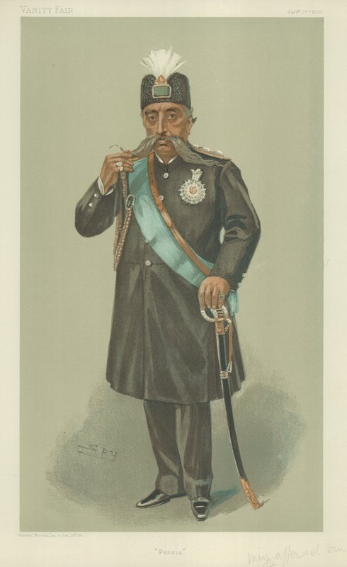 Muzaffer-Ed-Din，波斯国王 作者 莱斯利·马修·沃德