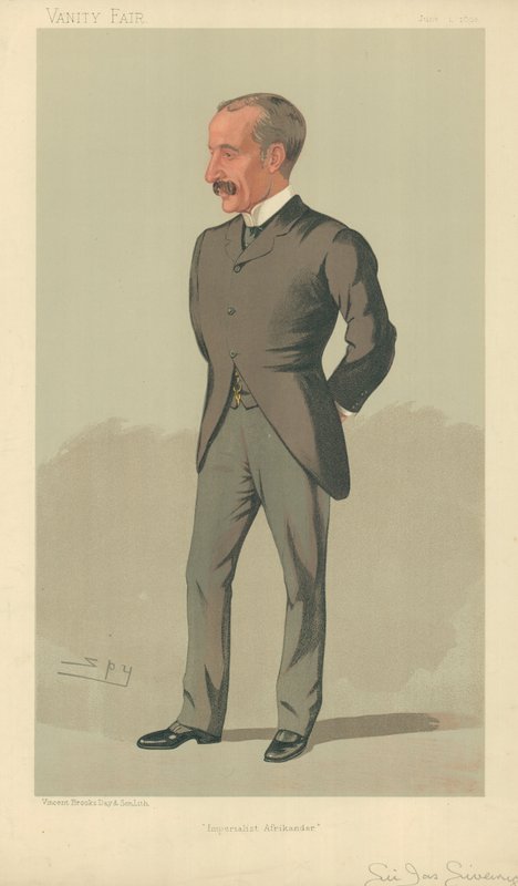 Sir James Sivewright，帝国主义者Afrikander，1893年6月1日，名利场漫画 作者 莱斯利·马修·沃德
