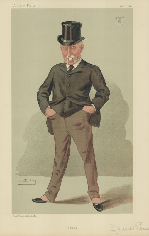 Sir Joseph Whitwell Pease爵士 作者 莱斯利·马修·沃德