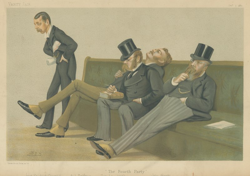 Spencer-Churchill，Balfour，Drummond-Wolff和Gorst 作者 莱斯利·马修·沃德