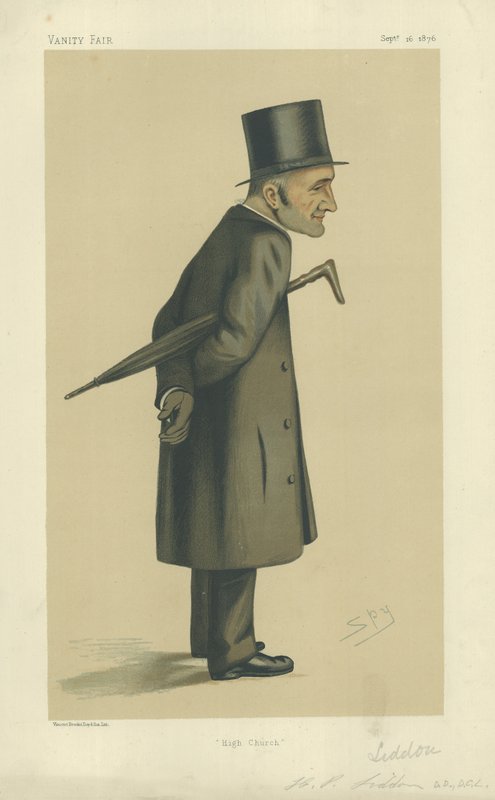 Rev Henry Parry Liddon牧师 作者 莱斯利·马修·沃德
