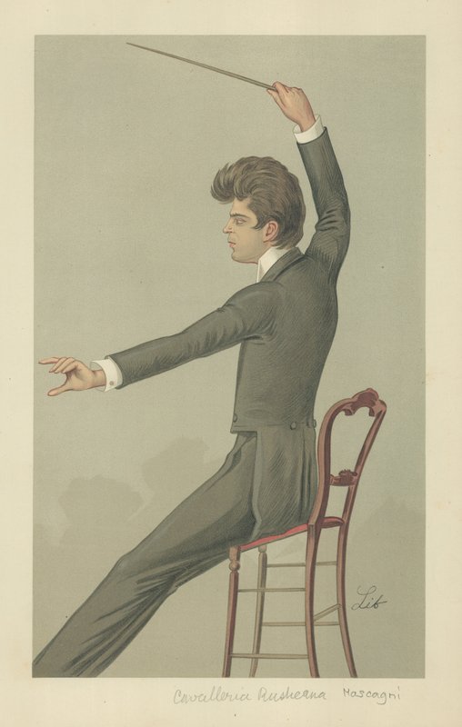 Pietro Mascagni先生 作者 Liborio Prosperi