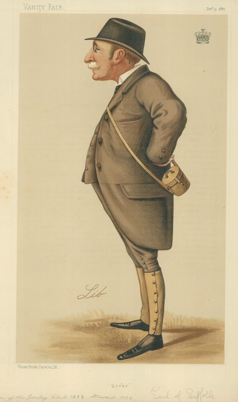 1887年12月31日，多佛和伯克希尔伯爵，多佛，名利场漫画 作者 Liborio Prosperi