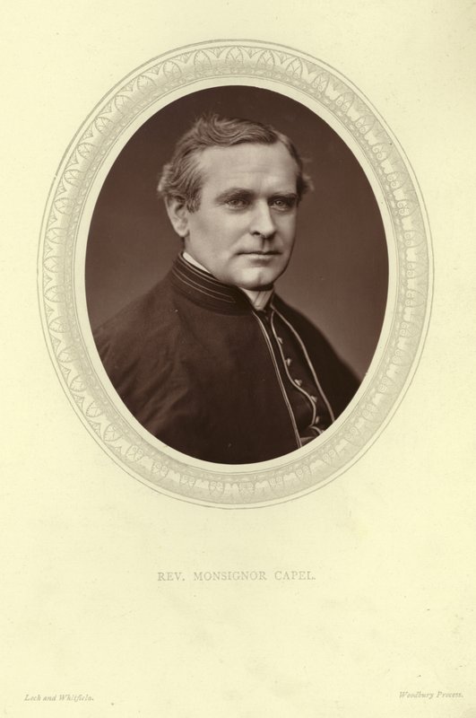 Monsignor Thomas John Capel的肖像 作者 洛克和惠特菲尔德